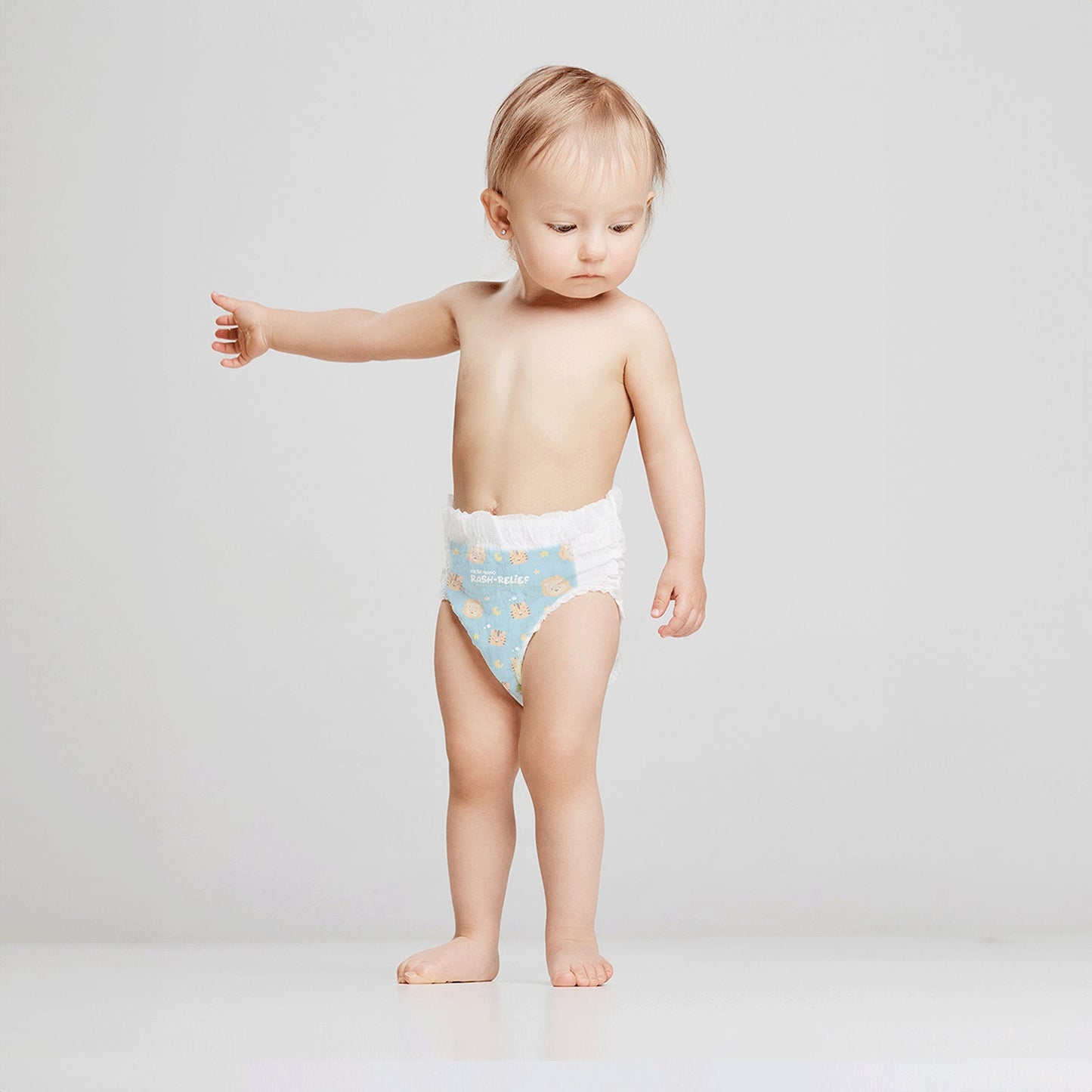 NASK NANO Rash-relief Germ Warrior Baby Pants-XL-28 Pcs x 6 Packs (Mega Pack)