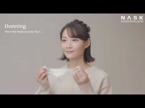 NASK Nanofiber Respirator (N99 Adult) donning and doffing method